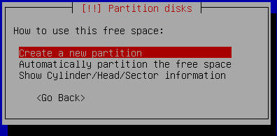 13d partition setup manual