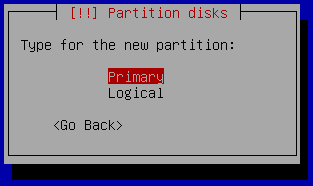 13f partition setup manual