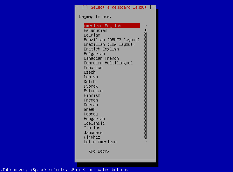 6 keyboard layout setting